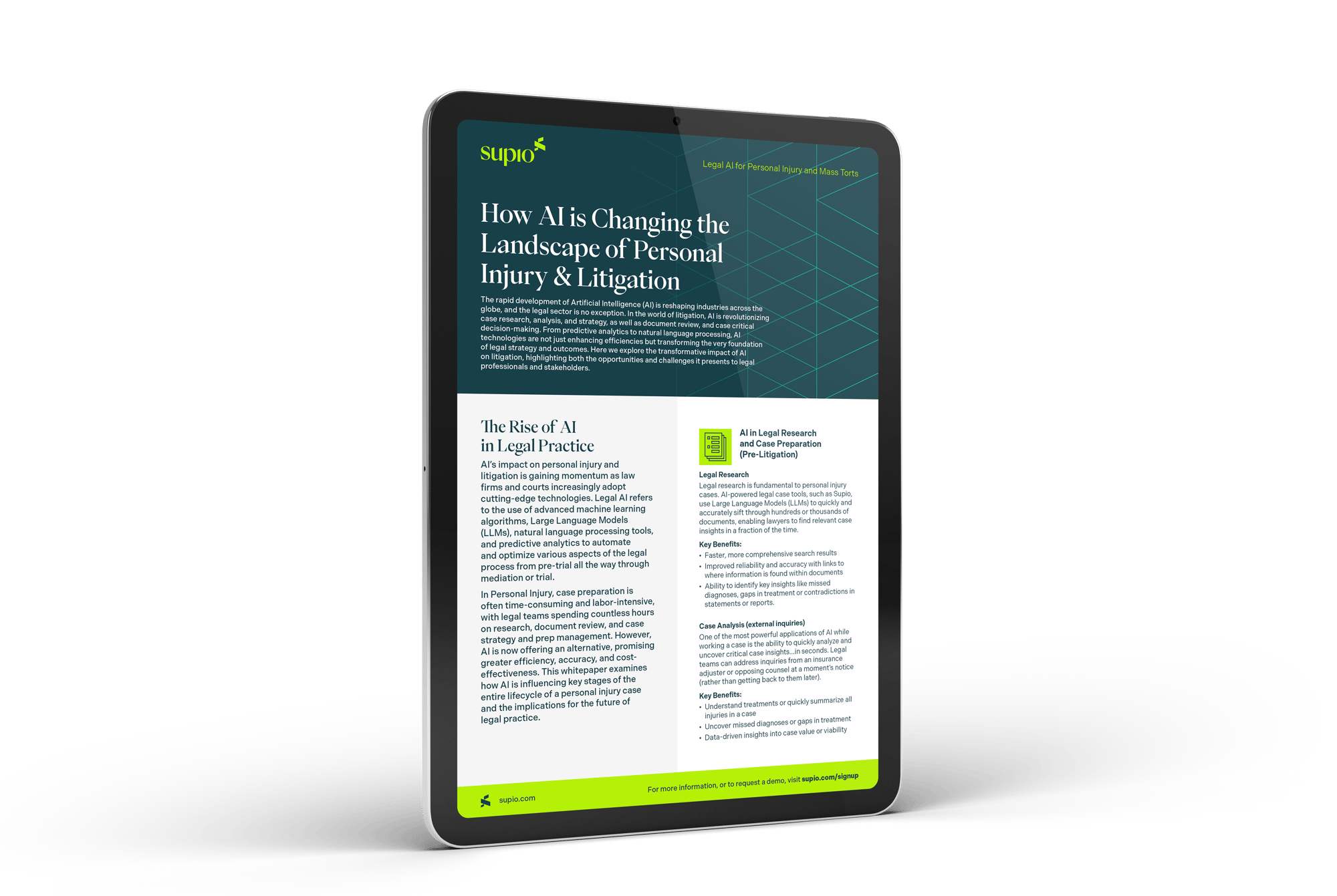 How AI Is Changing the Landscape of PI Litigation Thumbail How AI Is Changing the Landscape of PI Litigation Thumbail