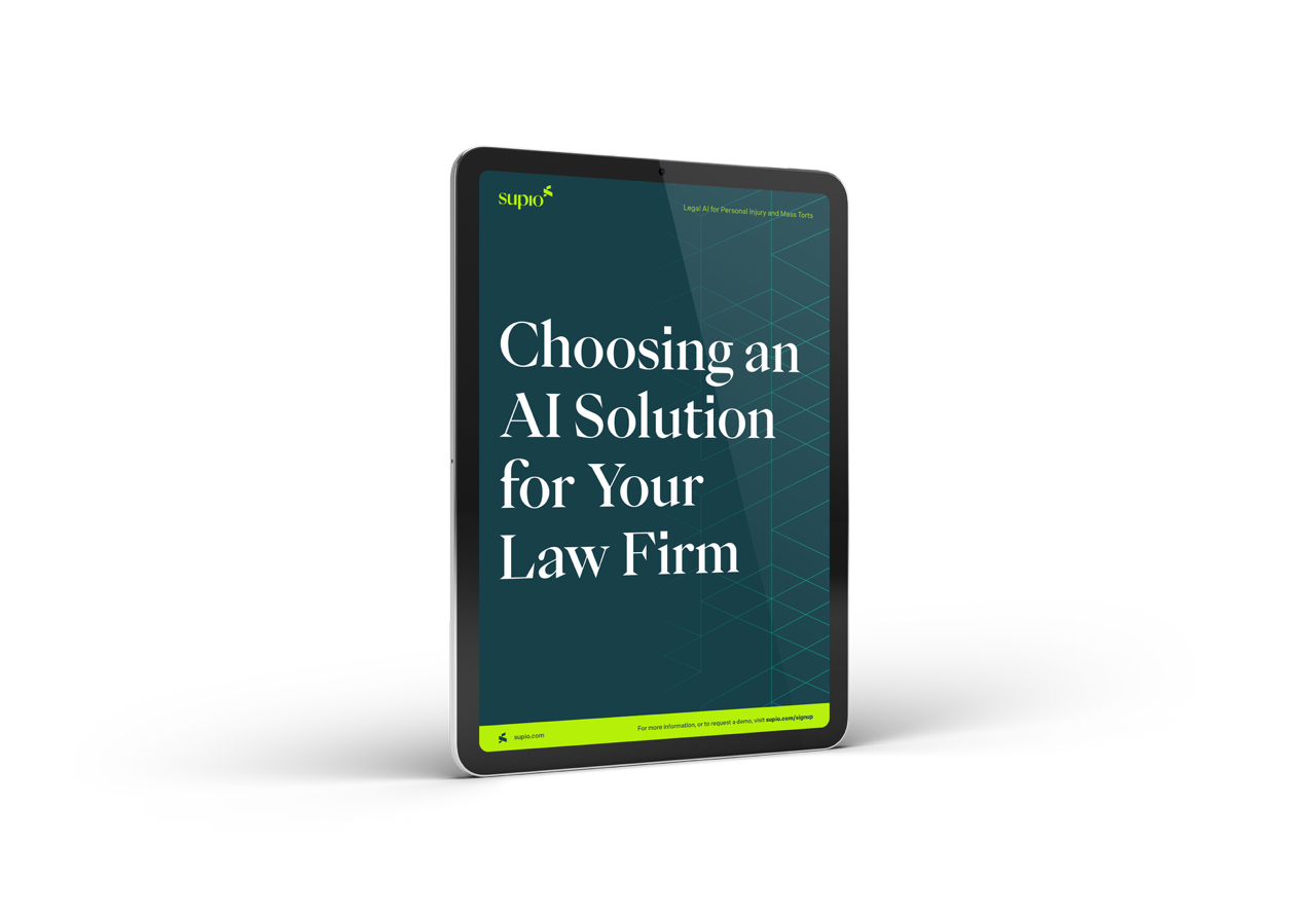 Choosing an AI Solution for your firm Choosing an AI Solution for your firm
