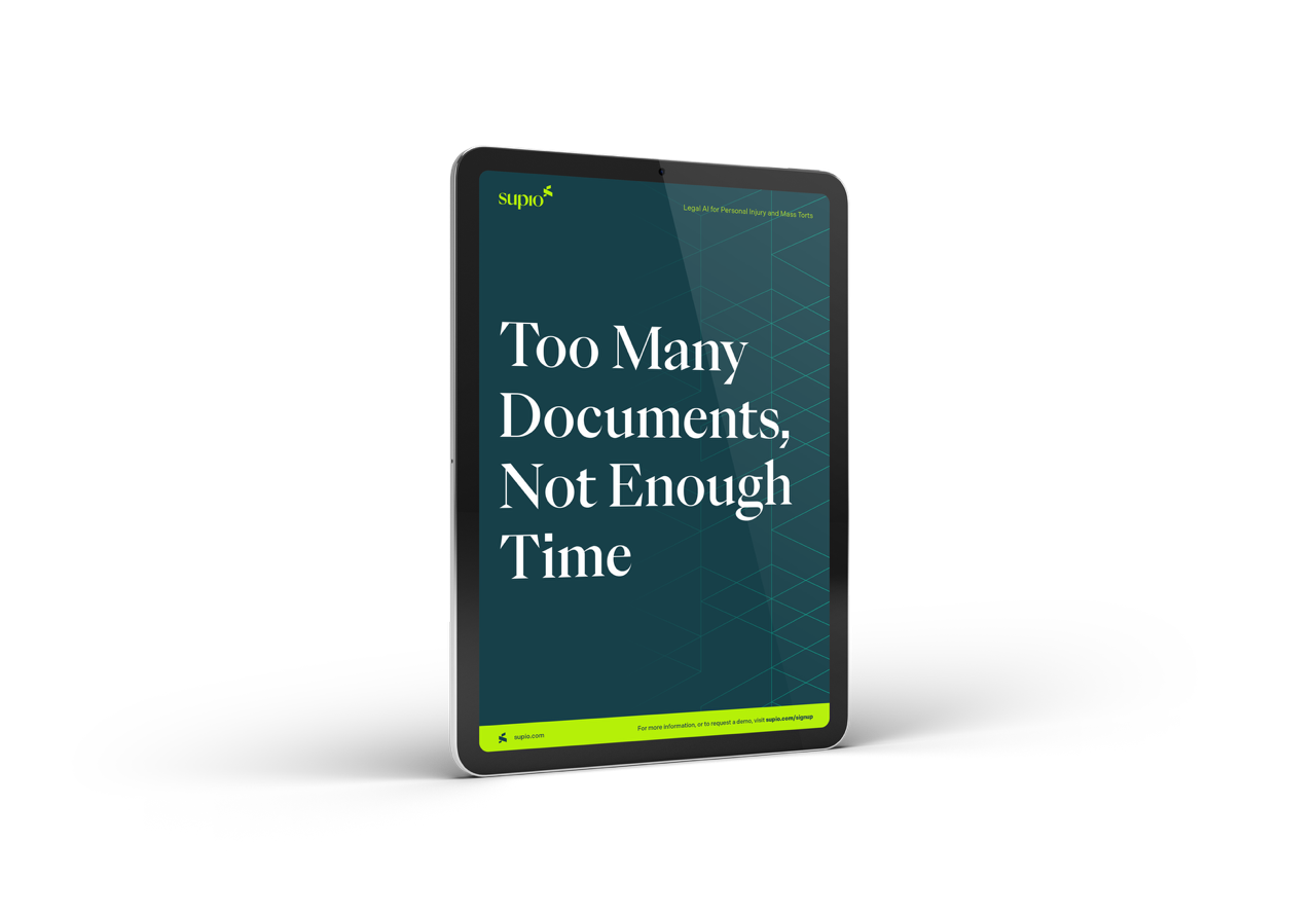 Too many documents - not enough time